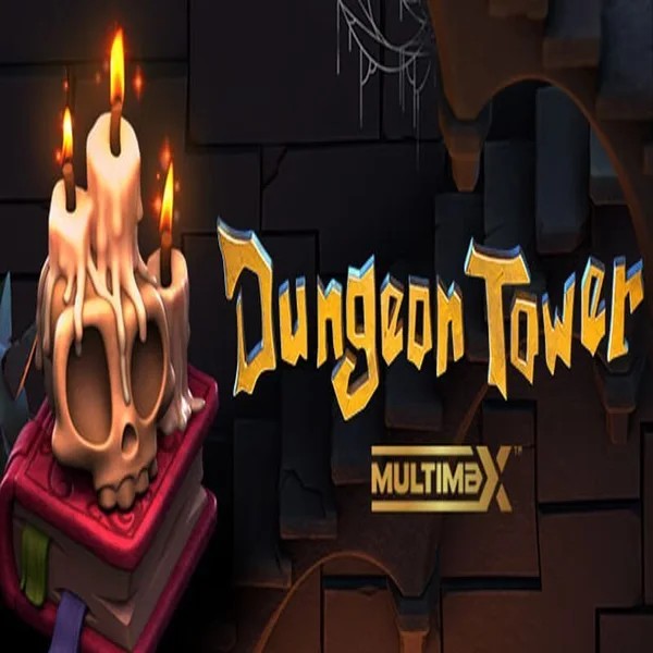 Dungeon Tower logo by Peter & Sons Maneki Spins Casino