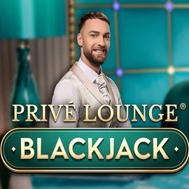 Official Live Casino logo: Privé Lounge Blackjack by Pragmatic Play at Maneki Spins Casino