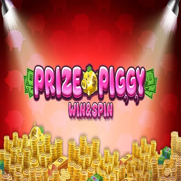Prize Piggy Win & Spin online game logo by Inspired Gaming on manekispins.com
