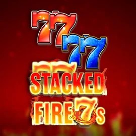 Stacked Fire 7s slot visual from Inspired Gaming available on manekispins.com