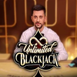Try Unlimited Blackjack slot by Ezugi on manekispins.com – logo image