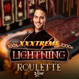 XXXtreme Lightning Roulette logo – Live Casino by Evolution at Maneki Spins Casino